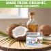 Pure Natural Extra Virgin Organic Unrefined Coconut Oil 16 oz - Nourishes Skin Hair & DIY Recipes | Ideal for Massage & Moisturizing - Buy Online on GoSupps.com