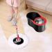 360 Degree Spin Mop Floor Cleaning System Stainless Steel Dry Basket for Home Office and Kitchen to pursue happiness - Buy Online on GoSupps.com