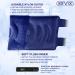 REVIX XL Knee Ice Pack Wrap - Cold Compression for Pain Relief After Surgery, Injury, Arthritis - 2 Packs, Navy - Buy Online on GoSupps.com