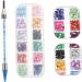 Healeved 1 Set Dotting Tools Gem Beads Jewelry Kits Gemstone Beads Crystal Ab Rhinestones Crystal Rhinestones Colorful Rhinestones Rhinestone for Nails Blue Suit Drilling Pen Manual - Buy Online on GoSupps.com