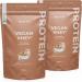 Nutri+ Vegan Whey Cinnamon Cereal 1kg - High Protein Shake & Lactose-Free Vegan Protein Powder - 1000g Cinnamon Protein Complex - Buy Online on GoSupps.com