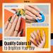 MEFA Fall Gel Nail Polish 12 Colors Burgundy Red Gel Polish Set Flash Dark Red Glitter Nail Gel Polish Orange Shimmer Nude Brown Blue Yellow Gel Nail Gifts for Women Girl Brown Orange - Buy Online on GoSupps.com