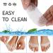 Silicone Forefoot Cushioning Metatarsals Pads Sesamoid (2 PAIRS) Breathable Damping Mortons Neuroma Pads Gel Foot Pads/Heel Cushion for Ball of Foot for Women/Men(White) - Buy Online on GoSupps.com