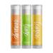 Sweet Citrus Lip Balm Gift Set - Orange Lime Lemon