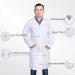 DR Instruments Unisex Lab Coat | 60% Cotton 40% Polyester | Sanforized | White | L - Buy Online on GoSupps.com
