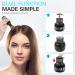 Scalp Massager Hair Oiling Applicator | Dual Function Comb & Brush for Hair Growth - White - Buy Online on GoSupps.com
