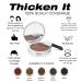 Thicken It Black Scalp Coverage Hair Powder - Talc-Free .32 oz, Water Resistant Hair Loss Concealer for Men and Women - Natural Thicker Hair Solution - Buy Online on GoSupps.com