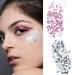 Shop Body Glitter Gel - Festival & Mermaid Chunky Sparkling Glitter Liquid for Face & Body | Long-Lasting Silver & Pink Sequins - Buy Online on GoSupps.com