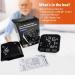Upper Arm Blood Pressure Monitor with Memory, Adjustable Cuff, Large Display, and Voice Broadcast - Home BP Machine - Buy Online on GoSupps.com