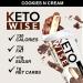 Keto Wise Fat Bombs with MCT Oil, Low Fat & Carb Chocolate Snack - Cookies N Cream (16-Pack) - Buy Online on GoSupps.com