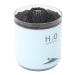 Oil diffuser air distributor volcanic look large capacity multifunctional simple operation wide application colorful flame night light for living room (blue) blue
