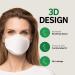 KLEANNARA OFFICIAL KF94 Fish Type Mask 4 Layer - Premium 3D Design Face Safety for Adults - Made in Korea [3Pcs/Pack - 5Packs] - Breathable & Protective - 94% Dust Block - Best Face Mask Gift - Daily Use - Buy Online on GoSupps.com