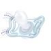 Chicco PhysioForma Light Day & Night Glow In Dark Pacifier 0-6m Pink - 2 Count Orthodontic Nipple BPA-Free - Buy Online on GoSupps.com