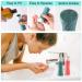Leakproof Silicone Travel Bottles - TSA Approved Toiletry Containers (3oz, Pack of 5) - Green, Gray, Pink, Purple, Clear - Buy Online on GoSupps.com