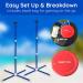 Giggle N Go Yard Games Set - Outdoor Polish Horseshoes Game for Adults & Kids with Frisbee, Bottle Stands, Poles & Storage Bag - Buy Online on GoSupps.com