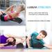 Buy EVVMNAKs Back Massage Device - Lumbar Support & Spine Pain Relief Stretcher - Chiropractic Back Stretching - Gray - Buy Online on GoSupps.com