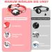 Airtag Cat Neck Band - Waterproof Reflective Collar for Kittens & Small Dogs | Safety Clasp & Elastic Adjustable (Red S 23-33cm) - Buy Online on GoSupps.com