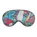 AMRANDOM Silk Eye Mask for Psychedelic Mushrooms Magical Art Sleep Mask 3D Eye Cover for Travel Work Shift Sleep Naps Sleeping Eye Mask Eye Cover with Elastic Band Pattern 98 1 Count (Pack of 1)