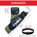 Samick Sports Archery Arrow Quiver - Adjustable Waist Hanged Quiver - 3 Arrow Tubes - Green, Right-Handed - Buy Online on GoSupps.com