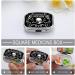 Portable Metal 2 Compartment Pill Organizer - Travel-Friendly Compact Pill Case for Vitamins Supplements & Meds - Cute Design for Purse & Pocket - Buy Online on GoSupps.com