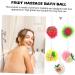 Hemoton 5pcs Ball Shower Scrubber - Soft Bathing Sponge & Exfoliating Tool for Body Cleanse - Perfect for Bath Tub - Nylon Bath Products - Buy Online on GoSupps.com