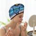Tahiti Beaches Coral Velvet Dry Hair Cap | Ideal for Home Travel Pool Parties & More - Buy Online on GoSupps.com