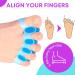 Medical-Grade Silicone Toe Spacers for Bunions & Overlapping Toes | Yoga Toes & Toe Straighteners for Men & Women - 1 Pair - Buy Online on GoSupps.com