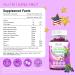 Vegan Sea Moss Gummies with Elderberry, Bladderwrack, Echinacea, Apple Cider Vinegar & More - 60Ct Supplement for Adults & Kids - Blueberry Flavor - Buy Online on GoSupps.com