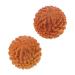 Beaupretty 4 pieces massage bay chattery massage ball massage tools gymnastics ball hand training balls made of wood wooden craft yoga ice hockey leisure ball handle