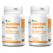 ALLBE NMN 15000 Supreme Capsules - 30 Count Nicotinamide Mononucleotide NMN 500mg NAD+ Supplement for Protection Against Free Radicals & support cellular health Made in Canada - Pack of 2 30 count (Pack of 2) Nmn 15000 (500mg)