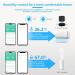 DIFCUL WIFI Thermometer Hygrometer - Mini LCD Digital Indoor Thermometer with Alexa & Google Support | Accurate Temperature & Humidity Monitor - Buy Online on GoSupps.com