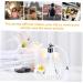 Gogogmee Perfume Bottle Empty Perfume Refillable Perfume Spray Bottle Atomizers for Essential Oils Essential Oil Spray Bottle Portable Scent Pump Bottle Travel Perfume Glass White - Buy Online on GoSupps.com