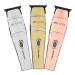 GAMMA+ Evo Magnetic Motor Cordless Hair Trimmer with Customized Lids, Axis Shields, 3 Guards, Black Diamond Carbon DLC Blade - Chrome/Gold/Rose Gold - Buy Online on GoSupps.com