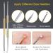 Professional Blackhead Remover Pimple Popper Tool Kit - Boxoyx 10Pcs Extractor for Acne Removal - Facial & Nose Treatment (Silver) - Buy Online on GoSupps.com