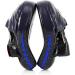 Fairtex FMV9 Contoured Boxing Target Focus Pad Mitts | Black/Blue - Buy Online on GoSupps.com