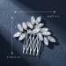 Crystal Wedding Hair Comb - Bridal Headpiece Rhinestone Hair Accessory for Bridesmaids and Girls - Buy Online on GoSupps.com