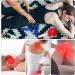 Healvian 2-Piece Massage Roller Set | Muscle Relaxation Device for Back Legs Feet & Hands - Relieve Muscle Pain Effectively - Buy Online on GoSupps.com