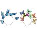 Frcolor Butterfly Hair Ripe | Glitter Butterfly Headband for Women | Decorative Bride & Party Hair Band | Perfect for Costumes & Tea Parties - International Shipping Available - Buy Online on GoSupps.com