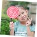 STOBAZA 4pcs Boy Toys Infant Toys Mints Bulk Candy Lollipop Crafts Candy Cane Rainbow Candy Toddler Jesus Pinkx4pcs 14*1CMx4pcs - Buy Online on GoSupps.com
