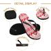 Mnsruu Multicolored Flip Flops - Perfect Sandals for New Year & Christmas | Comfortable Slippers for Men & Women | Ideal for Travel Hotel & Spa - Buy Online on GoSupps.com