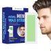 Wax strips for hair removal |30 tackable beeswax hair removal strips |Facial wax strips facial hair removal wax set for ingrown hair for men and wukesify