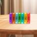 iplusmile Weekly Organizer 4 Times a Day 1 Set 7 Day Compartment Holder Travel Case Container Organizer for Medicine Fish Oils - Buy Online on GoSupps.com