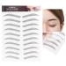 6D Waterproof Eyebrow Transfer Stickers - Professional Eyebrow Makeup Tool for Women & Girls | Black (BLACK-07) - International Shipping Available - Buy Online on GoSupps.com