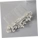 minkissy Wedding Hair Accessories Prom Hair Accessories Hair Combs for Women Accessories Bridal Hair Accessories Wedding Hair Comb Hair Side Comb Decor Zinc Alloy Bride Rhinestone Hair - Buy Online on GoSupps.com