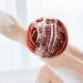 Soft Shower Sponge Rose Large Bath Balls | Cute Bath Balls with Lanyard Portable Bath Supplies for Home Apartment Bathroom Dormitory Red - Buy Online on GoSupps.com