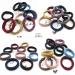 40pcs No Crease Hair Ties for Thick Curly Hair - Seamless Cotton Ponytail Holders | Multicolor - Buy Online on GoSupps.com