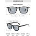Buy Lanomi Blue Light Filter Reading Glasses - Stylish Sun Protection for Men & Women - Rectangular Gray Lens with Black Transparent Frame - 2.0x Visual Aid - International Shipping Available - Buy Online on GoSupps.com