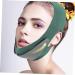 Baluue Face-lifting Tool Belt Beauty Bandage Reusable v Line Belt Slimming Mask Green Spandex - Buy Online on GoSupps.com