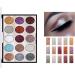 15 Colors Eyeshadow Palette | Glitter Makeup Palette Set - Long Lasting High Pigmented Eye Shadow Powder Pallet for Girls Women Mona43henry A:01 - Buy Online on GoSupps.com