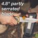 Gerber Gear Ultimate Knife with Fire Starter & Sharpener, 4.75 Blade - 31-003941 - Buy Online on GoSupps.com